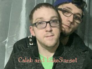 Caleb_and_LukeSunset